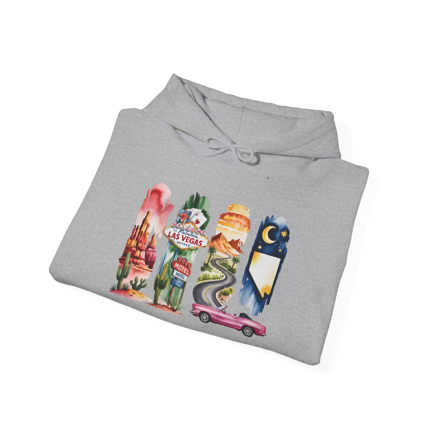 Nevada Nature Hoodie – Unisex Sweatshirt for Desert & Mountain Explorers